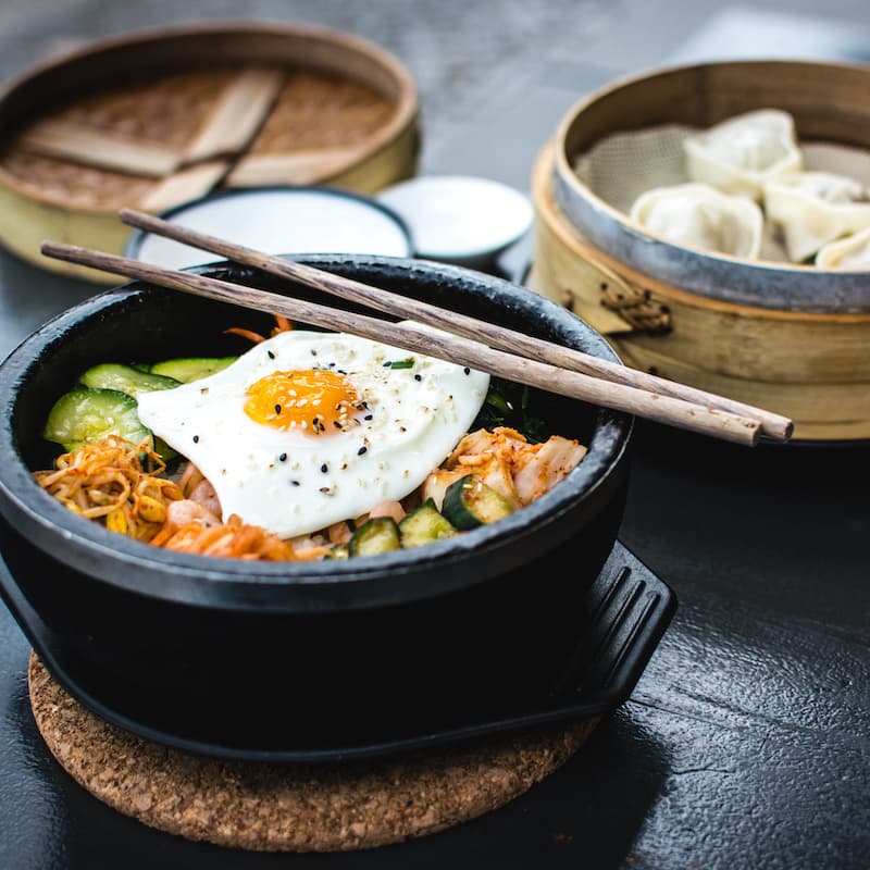 photo of beutifully arranged food